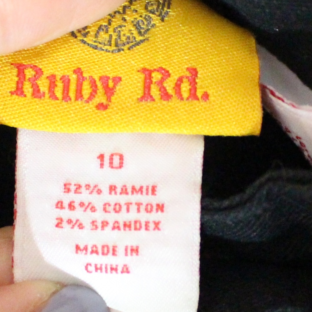 Ruby Rd, black jeans.. - Picture 2 of 4